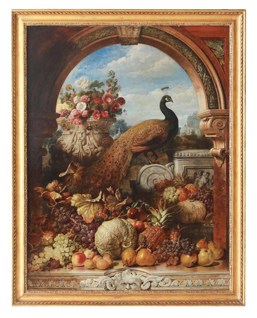 George Lance comparable auction result: george lance british 1802 1864 now reigns here a very very peacock