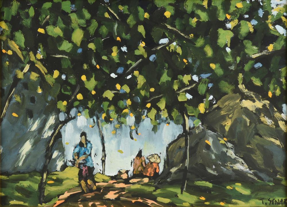 le thanh son vietnamese b 1962 a painting three women on a road 1995 · Simpson Galleries, LLC · 2022-05-21 Thanh Son Le comparable auction result: le thanh son vietnamese b 1962 a painting three women on a road 1995