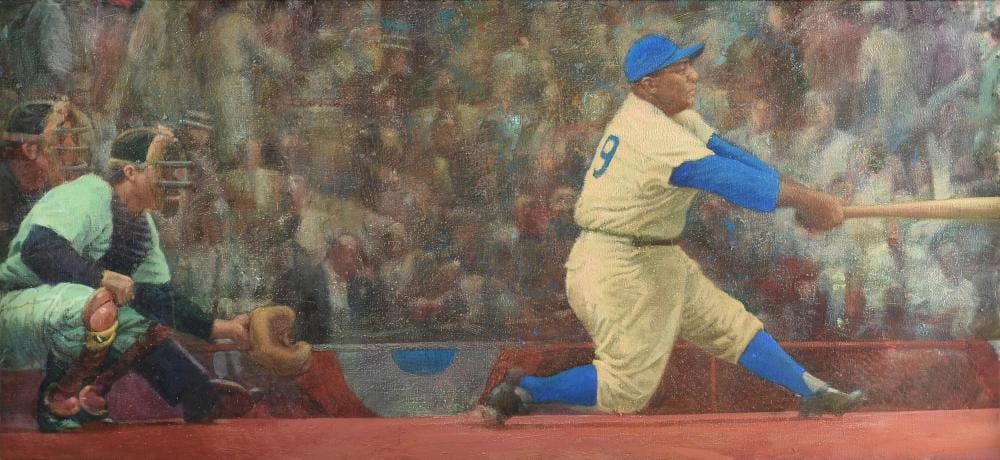 Lance Richbourg comparable auction result: lance richbourg american b 1938 a painting campanella 1982
