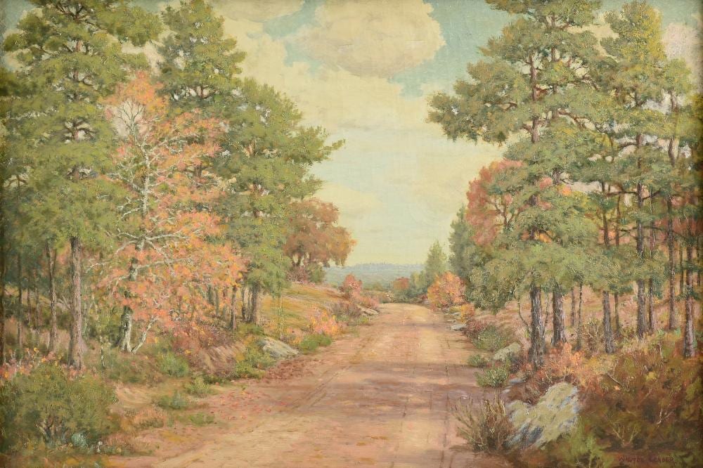 morris walton leader american texas 1877 1966 a painting the pine country · Simpson Galleries, LLC · 2022-05-21 Morris Walton Leader comparable auction result: morris walton leader american texas 1877 1966 a painting the pine country