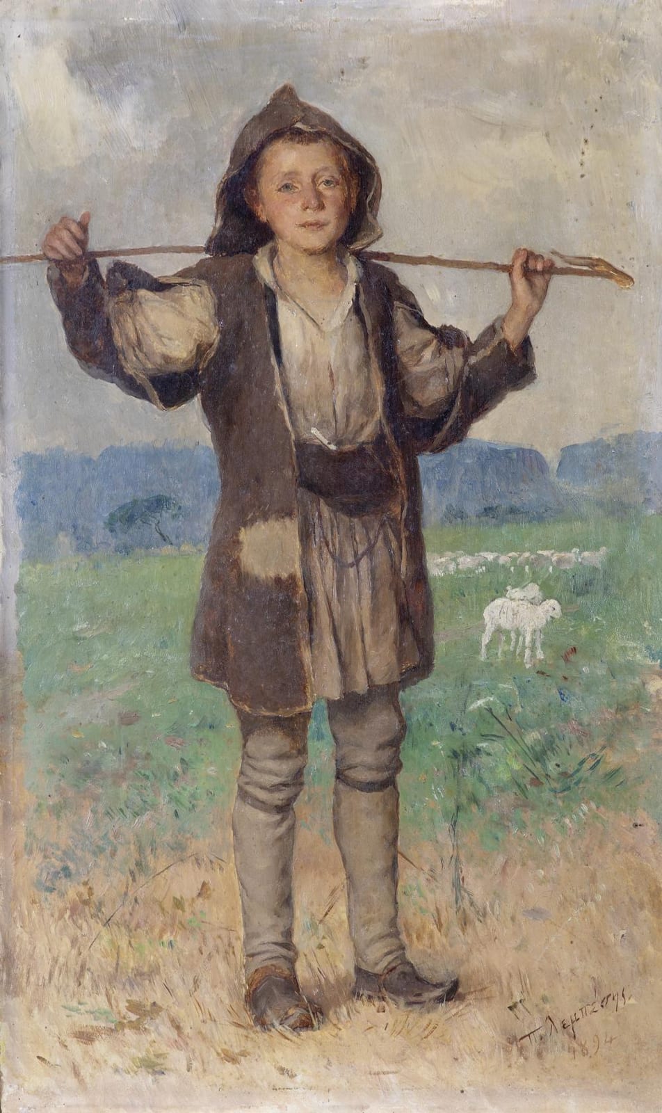 polychronis lembessis greek 1849 1913 le petit berger signed in greek and dated lower right oil on panel · Bonhams · 2022-05-18 Polychronis Lembessis comparable auction result: polychronis lembessis greek 1849 1913 le petit berger signed in greek and dated lower right oil on panel