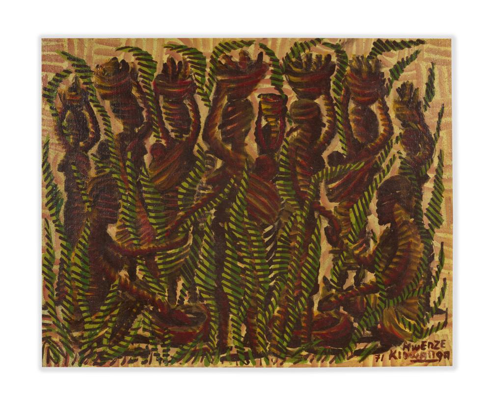 Mwenze  Kibwanga comparable auction result: kibwanga mwenze r publique d mocratique du congo 1925 1999 sans titre 1971