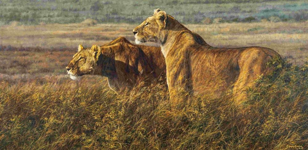 Simon Combes comparable auction result: simon combes american 1940 2004 tension at dawn