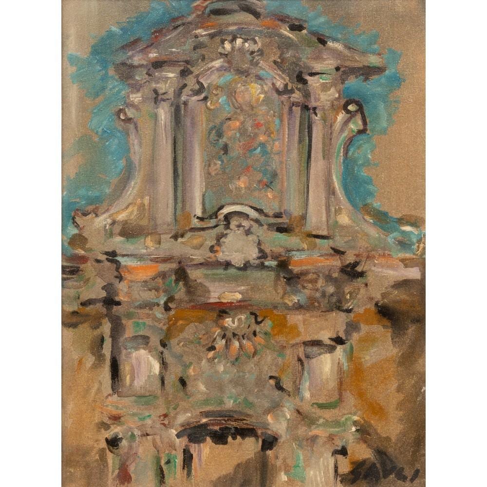 Piero Gauli comparable auction result: piero gauli olio su tela