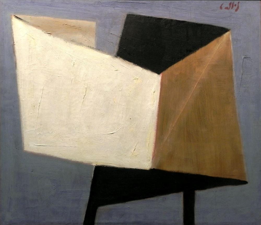 Shlomo Cassos comparable auction result: shlomo cassos american french israeli b 1934
