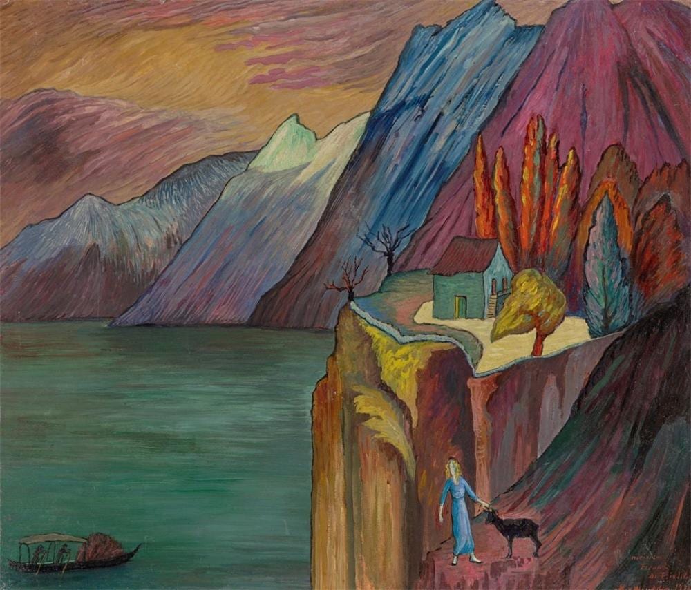 Marianne Werefkin comparable auction result: precipice