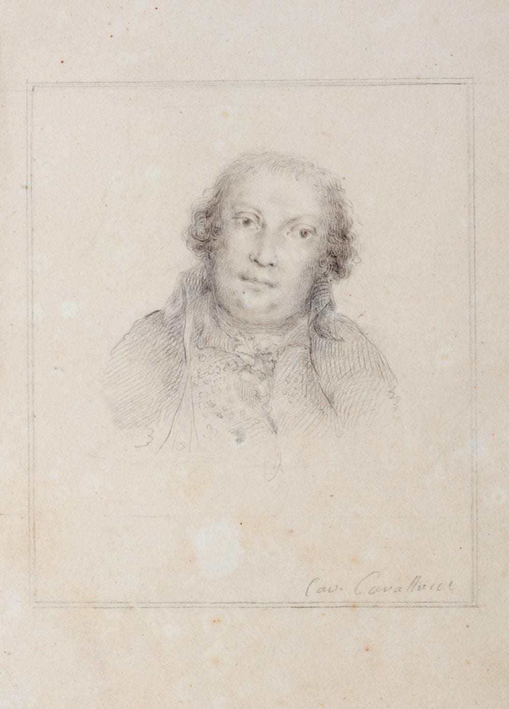 Antonio Cavallucci comparable auction result: antonio cavallucci sermoneta 1752 roma 1795 portrait of a gentleman