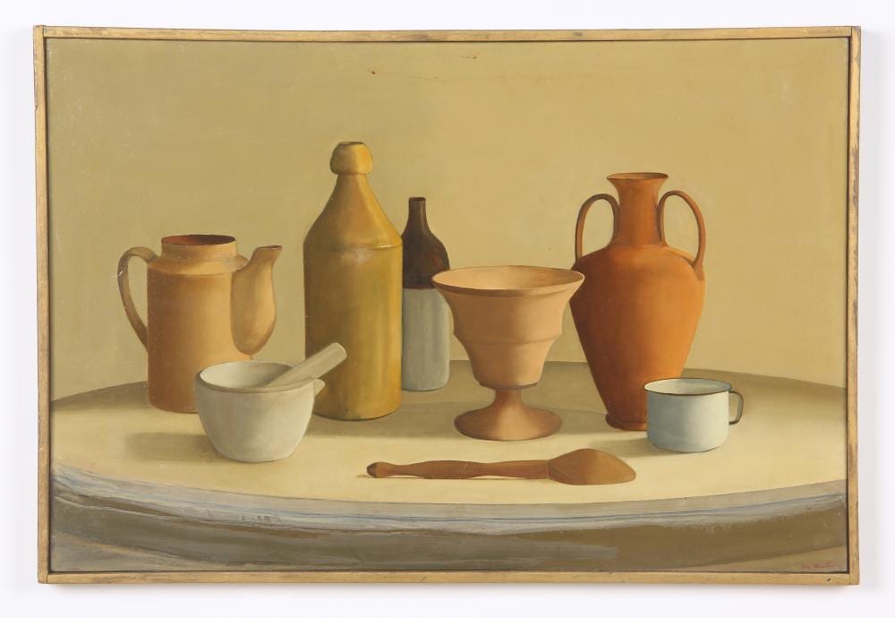 Eva Marinelli Martino comparable auction result: eva marinelli martino b 1929 old objects ii