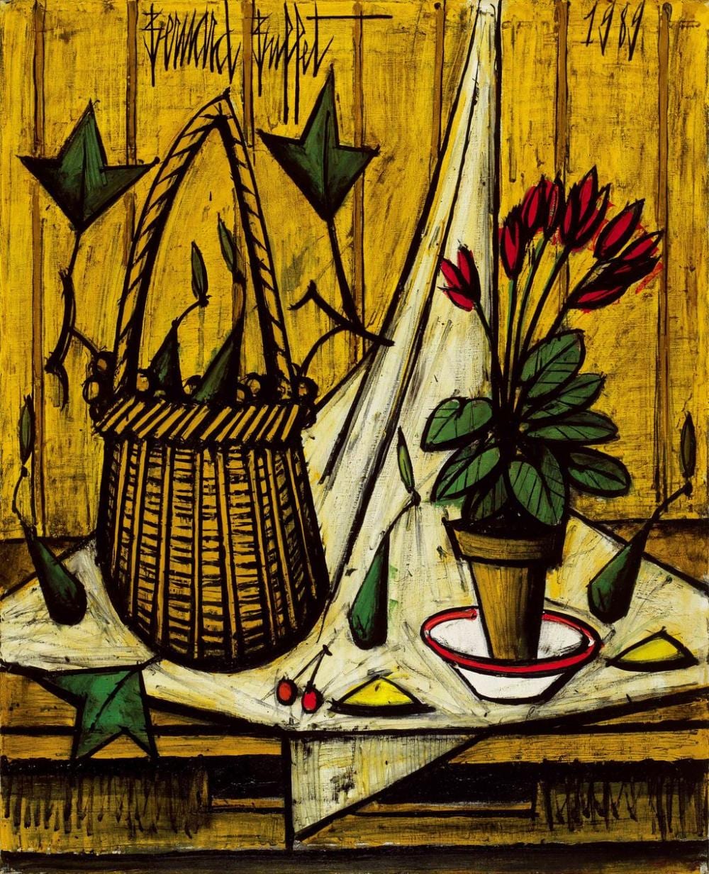 貝爾納．畢費 Bernard BUFFET (French, b. 1928 - 1999) comparable sale