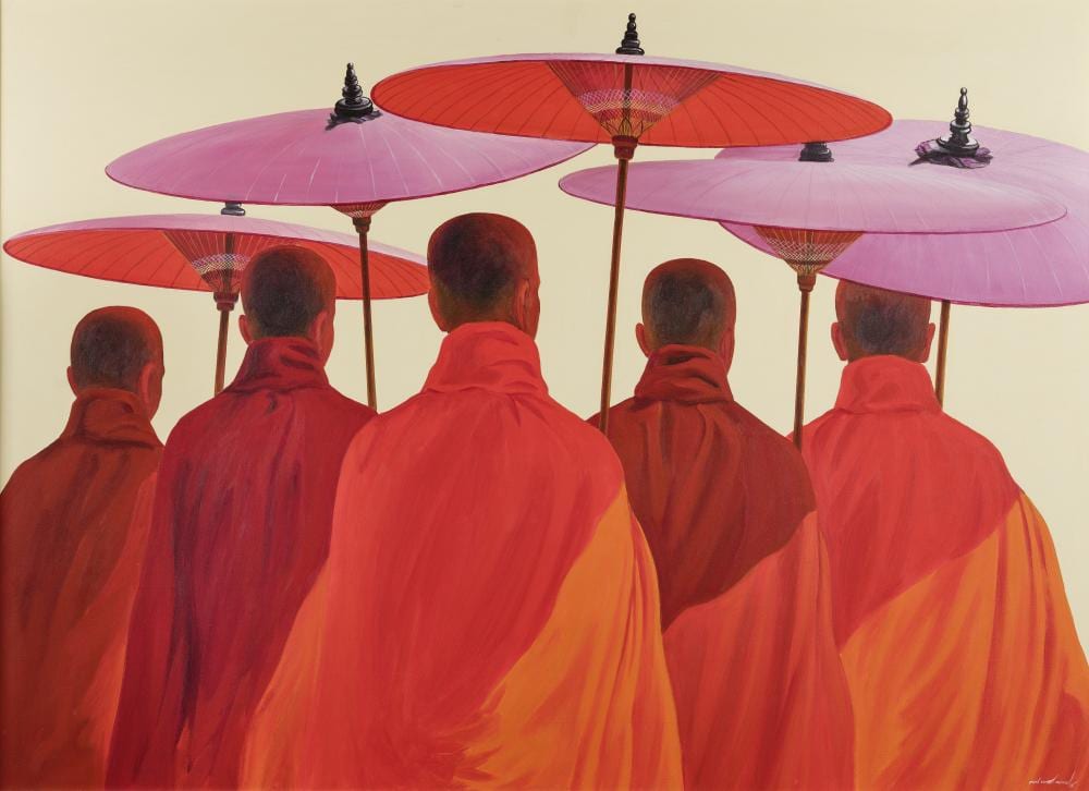 Min Wae Aung comparable auction result: min wae aung b 1960 monks