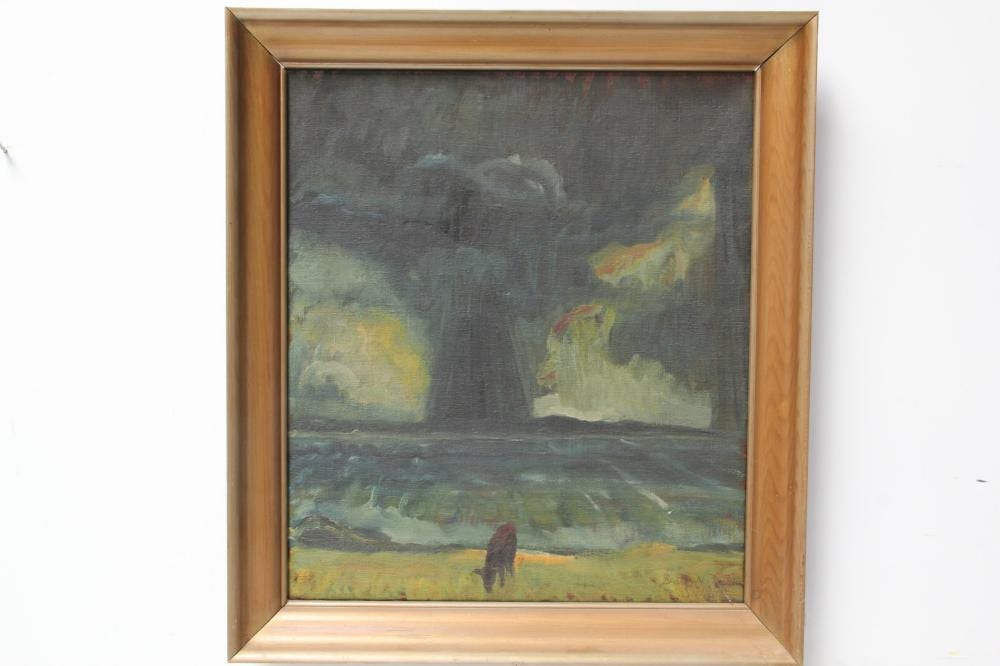 Sarus Nielsen comparable auction result: sarus nielsen 1897 1973 ko p mark f r stormen
