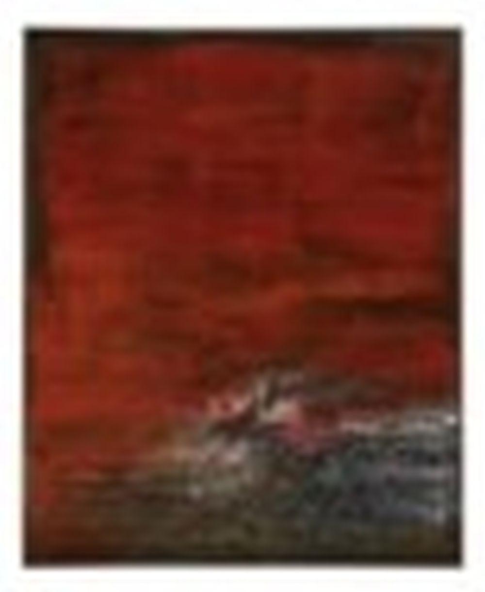 Zao Wou-Ki (ZHAO WUJI, 1920 - 2013) 24.5.61 oil on canvas 100 x 80 cm. (29 comparable sale
