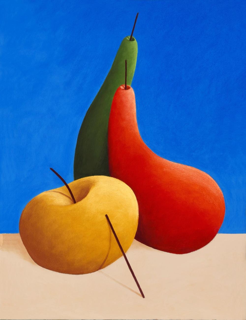 Nicolas Party (B. 1980) Still life soft pastel on linen 116 x 89 cm. (45 5/ comparable sale