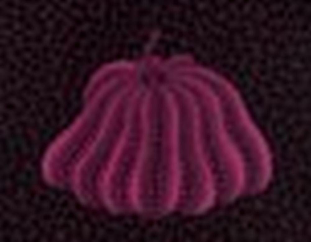 Yayoi Kusama (B. 1929) Pumpkin acrylic on canvas 31.8 x 41 cm. (12 1/2 x 16 comparable sale