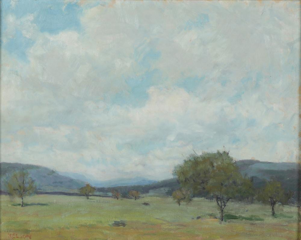 Bruce Nelson comparable auction result: bruce nelson 1888 1971 california landscape