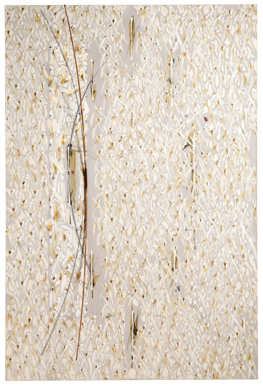 Natsuyuki Nakanishi comparable auction result: natsuyuki nakanishi 1935 2016 arc ellipse iv oil on canvas with a bambo