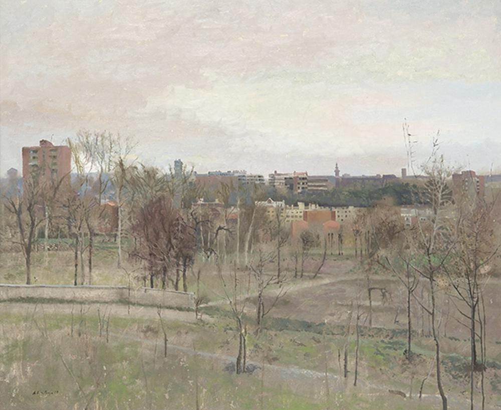 Antonio Maya comparable auction result: antonio maya view of madrid