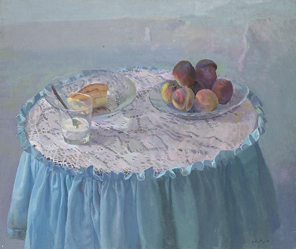 Antonio Maya comparable auction result: antonio maya still life of peaches