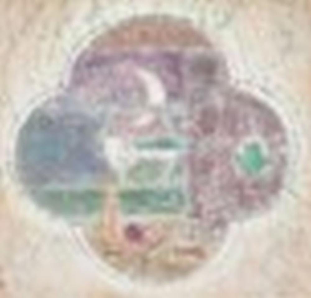 Chi-kwan Chen comparable auction result: chen qikuan chen chi kwan 1921 2007 courtyard scroll mounted and framed