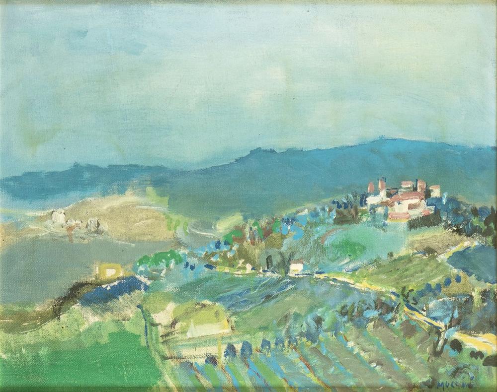 marcello muccini rome 1926 1978 hilly landscape · Bertolami Fine Art s.r.l. · 2022-06-09 Marcello Muccini comparable auction result: marcello muccini rome 1926 1978 hilly landscape