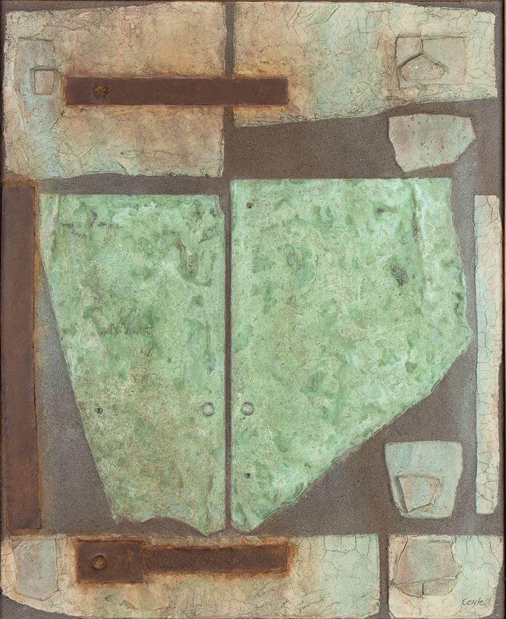 Michelangelo Conte comparable auction result: michelangelo conte spalato 1913 rome 1966 analogie 1963