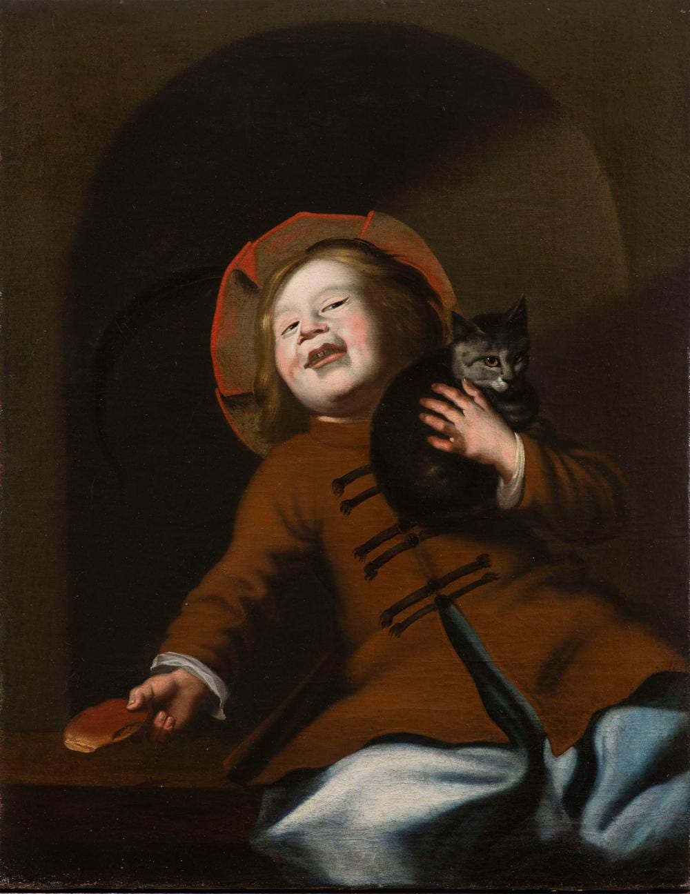 Judith Leyster comparable auction result: judith leyster 1600 10 1660 attributed boy with a cat