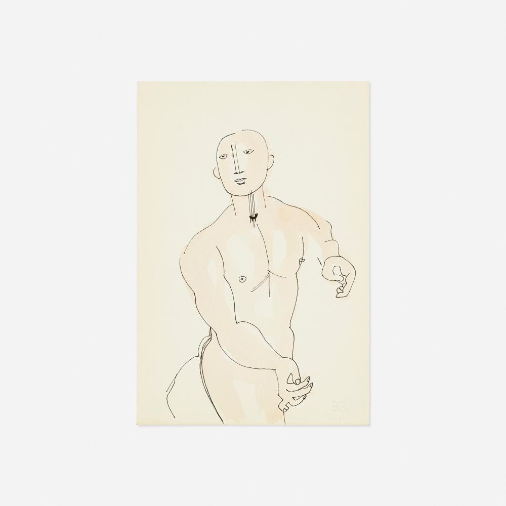 Endre Rozsda comparable auction result: endre rozsda untitled