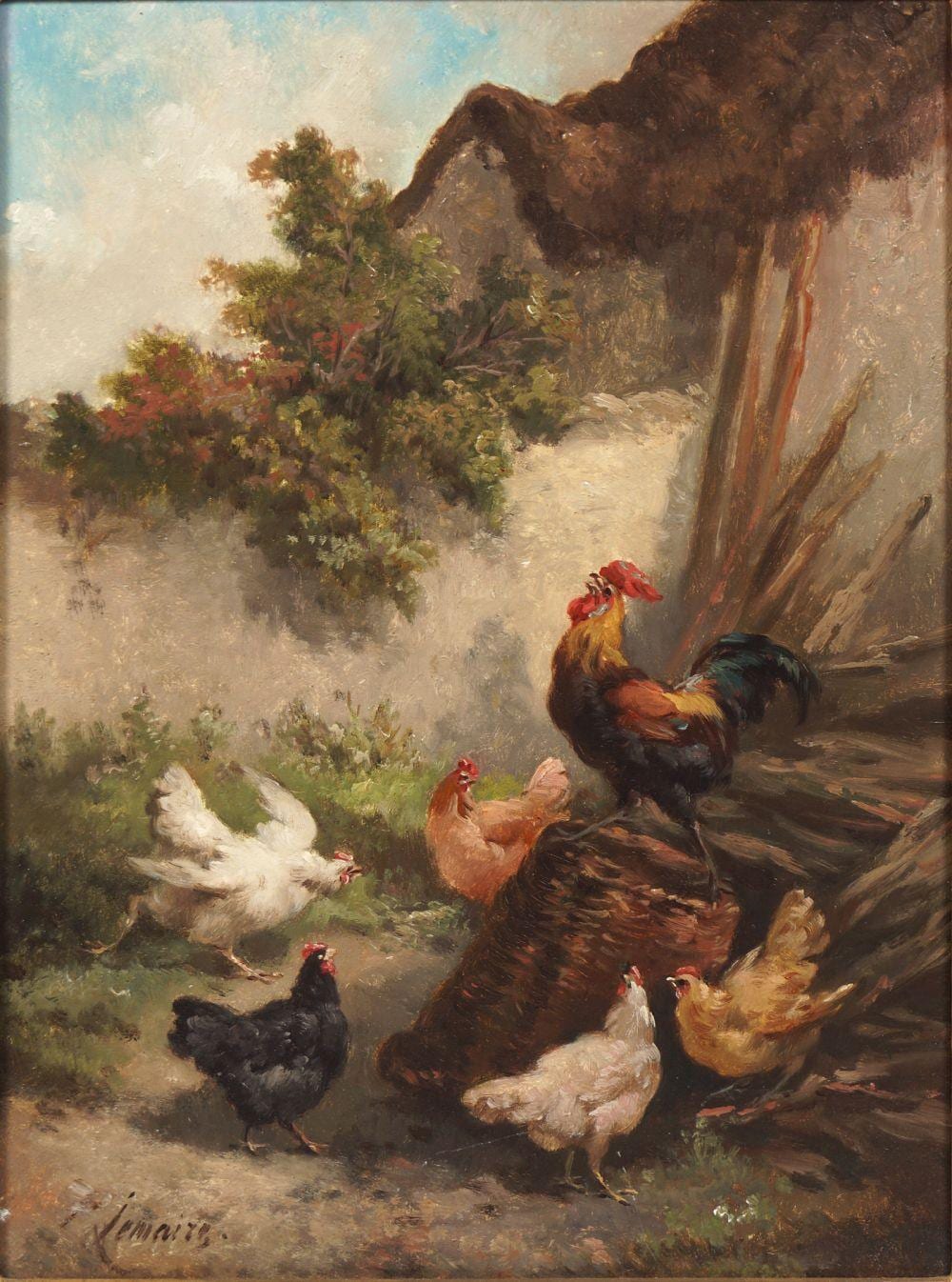 Louis Marie Lemaire comparable auction result: louis marie lemaire french 1824 1910