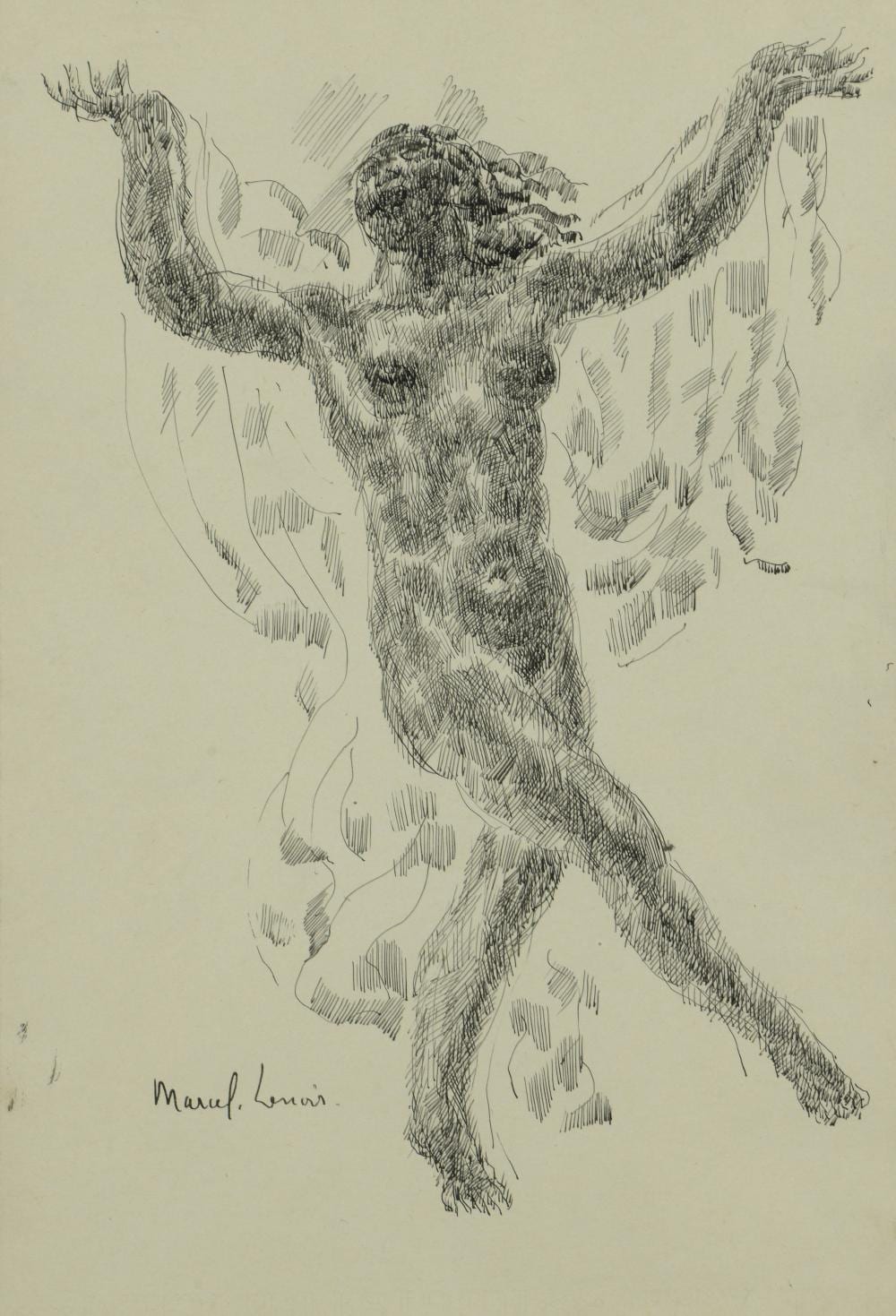 Marcel Lenoir comparable auction result: marcel lenoir 1872 1931 femme dansant
