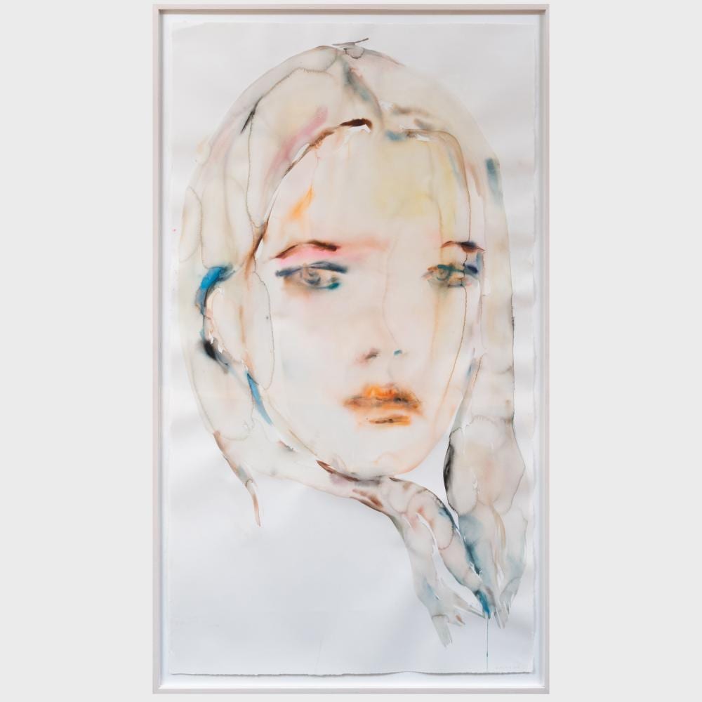 kim mccarty b 1956 untitled orange · STAIR · 2022-06-01 Kim McCarty comparable auction result: kim mccarty b 1956 untitled orange