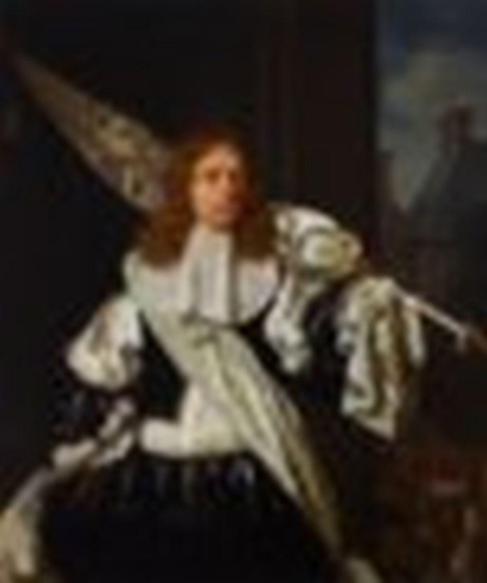 Ary de Vois comparable auction result: ary de vois utrecht 1630 35 1680 leiden portrait of an ensign of the leid