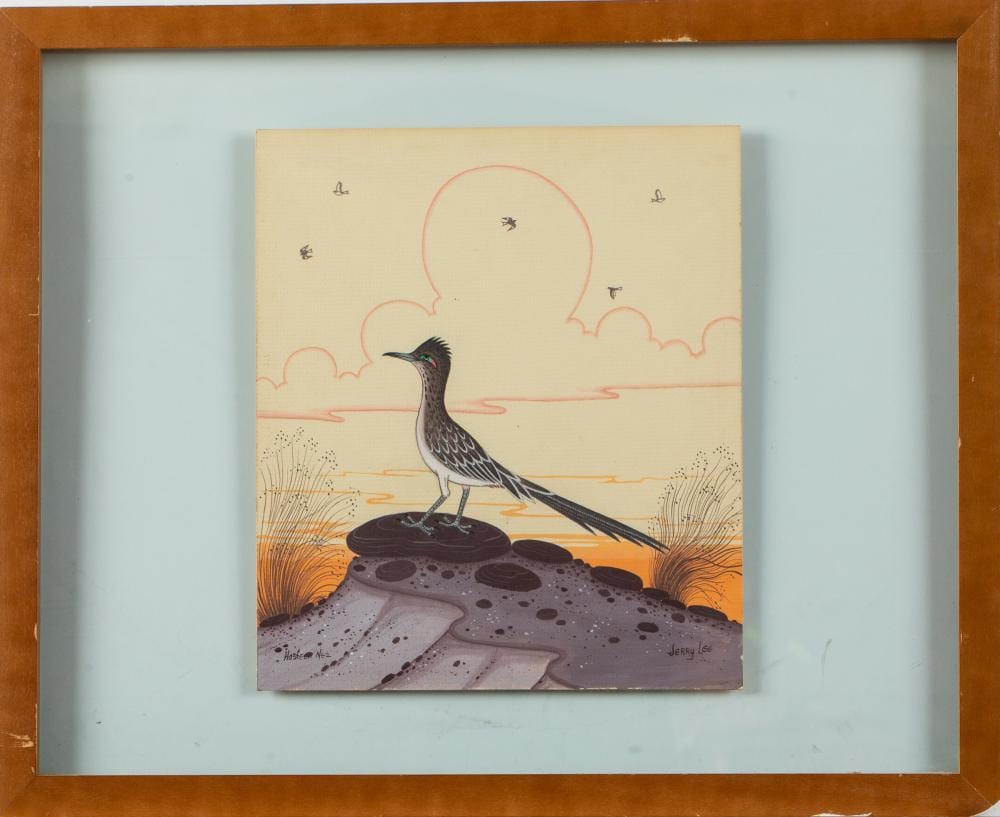 jerry lee the roadrunner in the summer evening · Everard Auctions and Appraisals · 2022-06-01 Jerry Lee comparable auction result: jerry lee the roadrunner in the summer evening