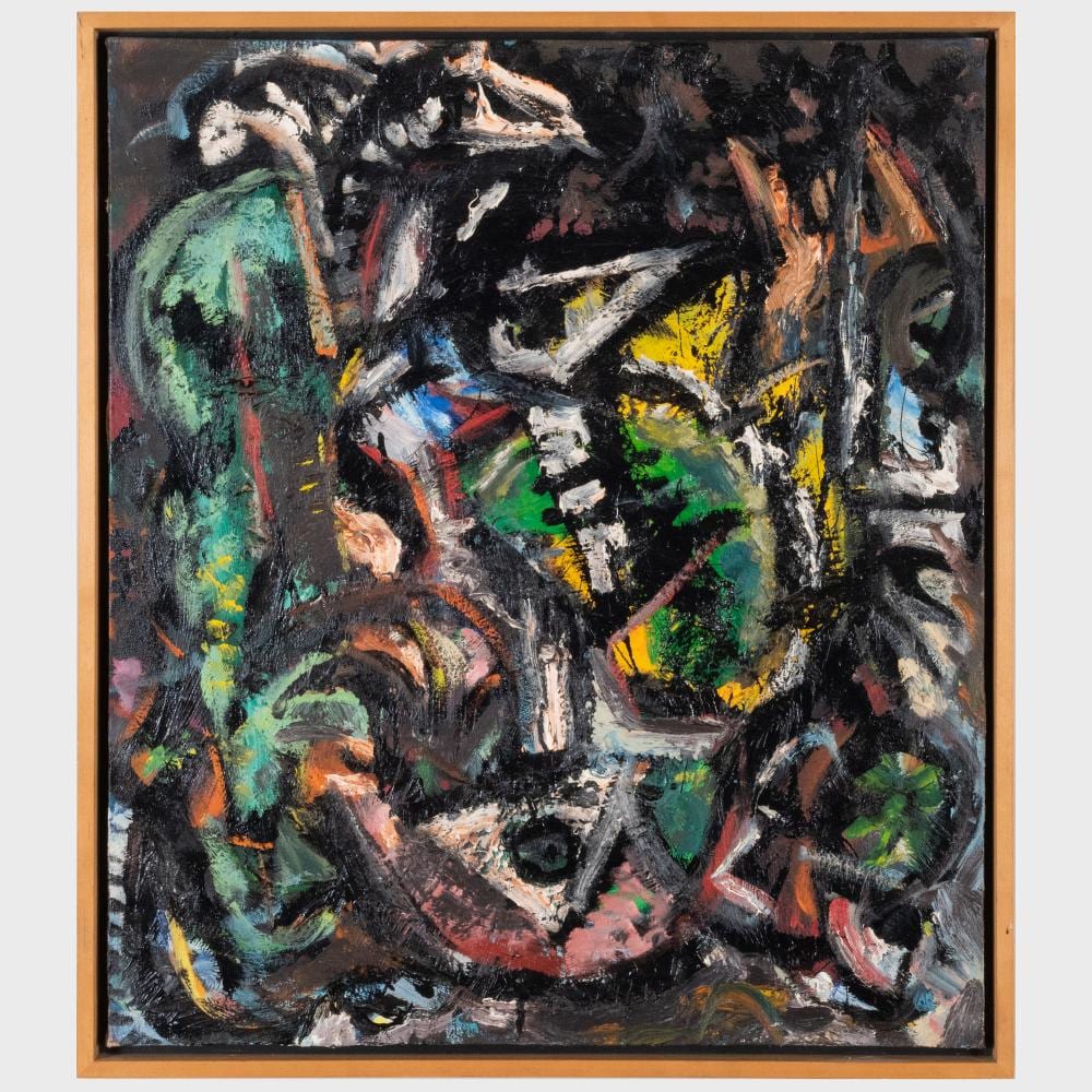 Phillip Allen comparable auction result: philip allen b 1952 untitled