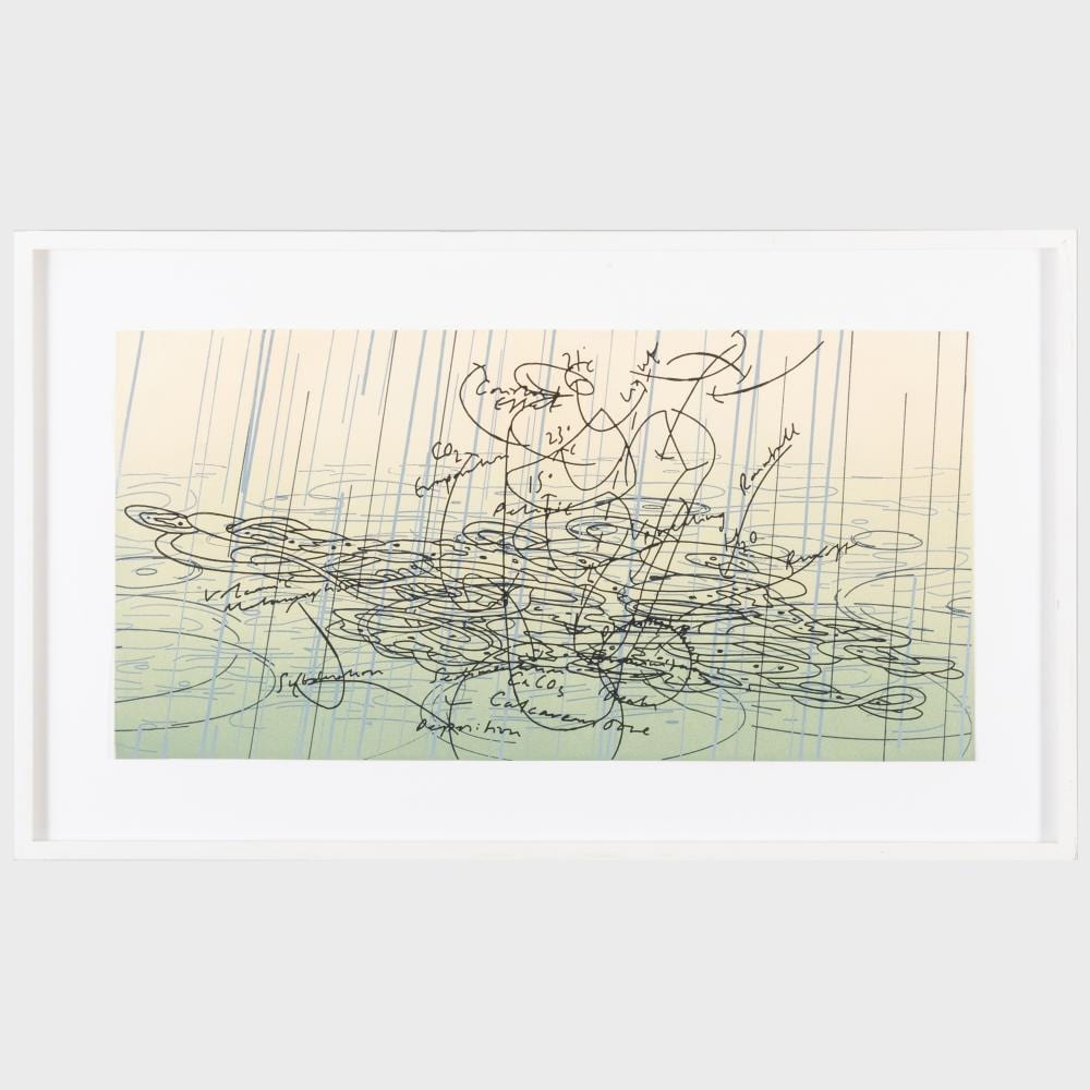 matthew ritchie b 1964 sea state one · STAIR · 2022-06-02 Matthew Ritchie comparable auction result: matthew ritchie b 1964 sea state one