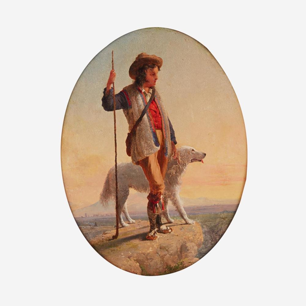 john gadsby chapman american 1808 1890 shepherd boy of the campagna · Freeman's | Hindman · 2022-06-07 John Gadsby Chapman comparable auction result: john gadsby chapman american 1808 1890 shepherd boy of the campagna