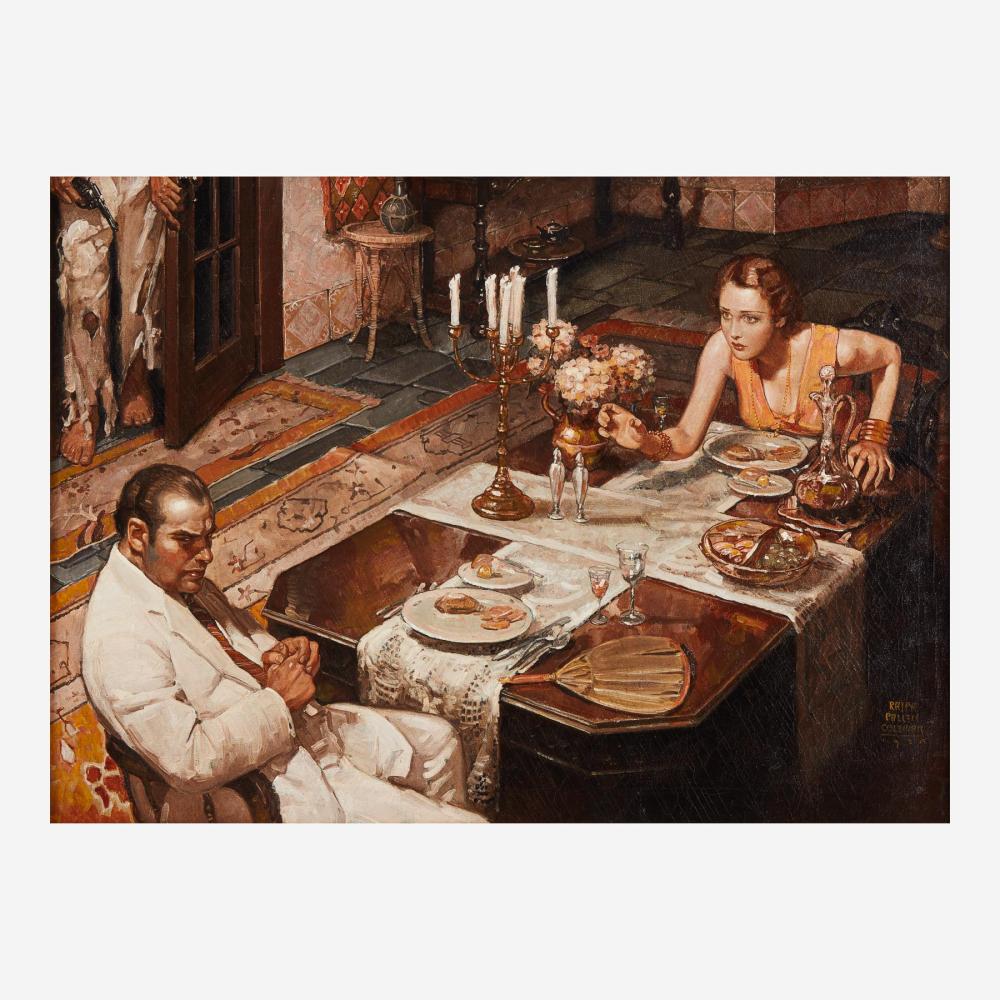 Ralph Pallen Coleman comparable auction result: ralph pallen coleman american 1892 1968 the intruder