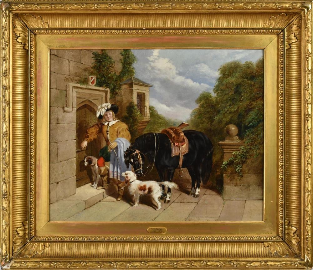 samuel john carter oil unsigned · William Smith Auctions · 2022-06-01 Samuel John Carter comparable auction result: samuel john carter oil unsigned