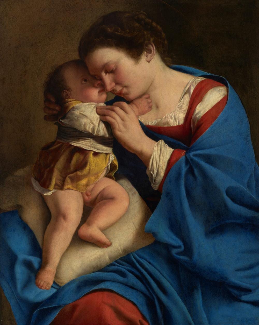 Orazio Gentileschi comparable auction result: orazio gentileschi pisa 1563 1639 london the madonna and child oil on pan