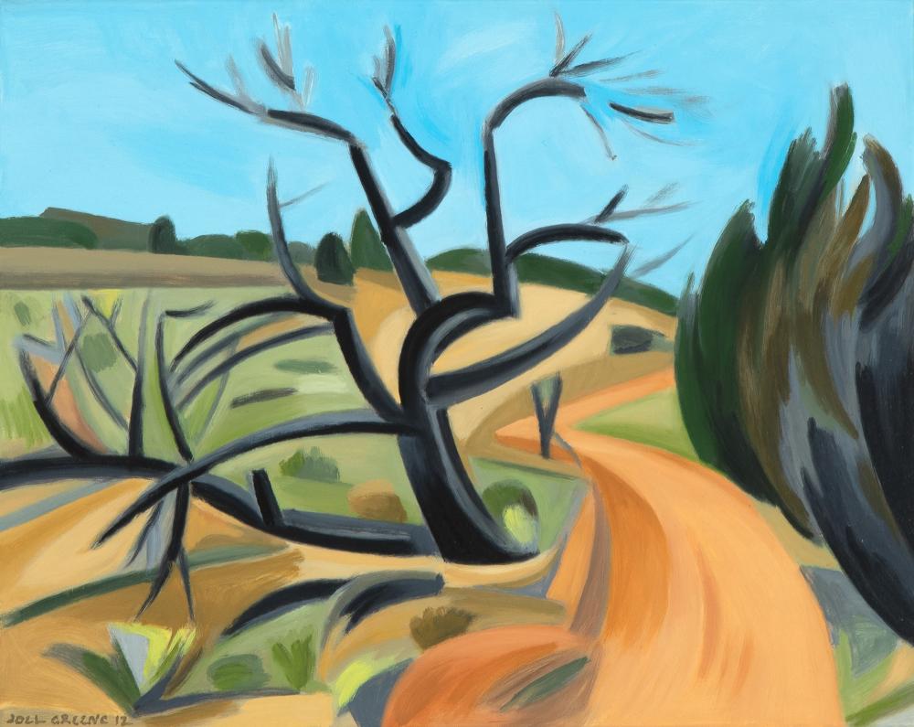 Joel Greene, Untitled (Tree Out Back of Artist's Studio), 2012 sold by Santa Fe Art Auction, lot 366 — auction record photograph