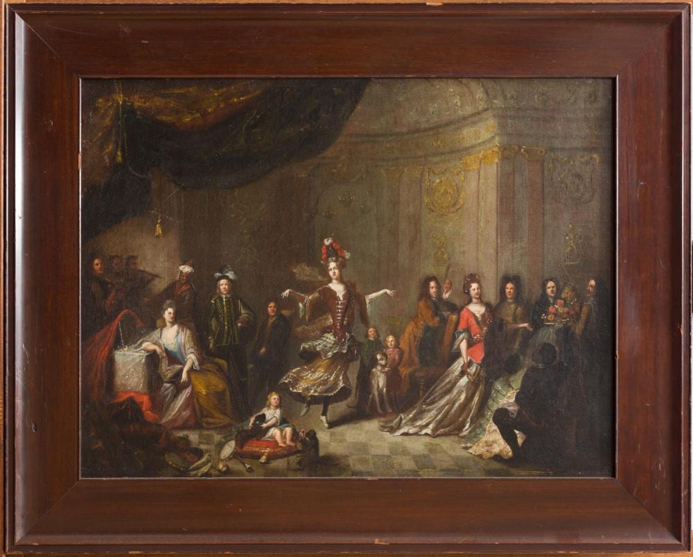 jan baptist lambrechts antwerp 1680 1731 attributed a performance at a ball · Hidden Treasures Antiques & Fine Arts · 2022-07-12 Jan Baptist Lambrechts comparable auction result: jan baptist lambrechts antwerp 1680 1731 attributed a performance at a ball
