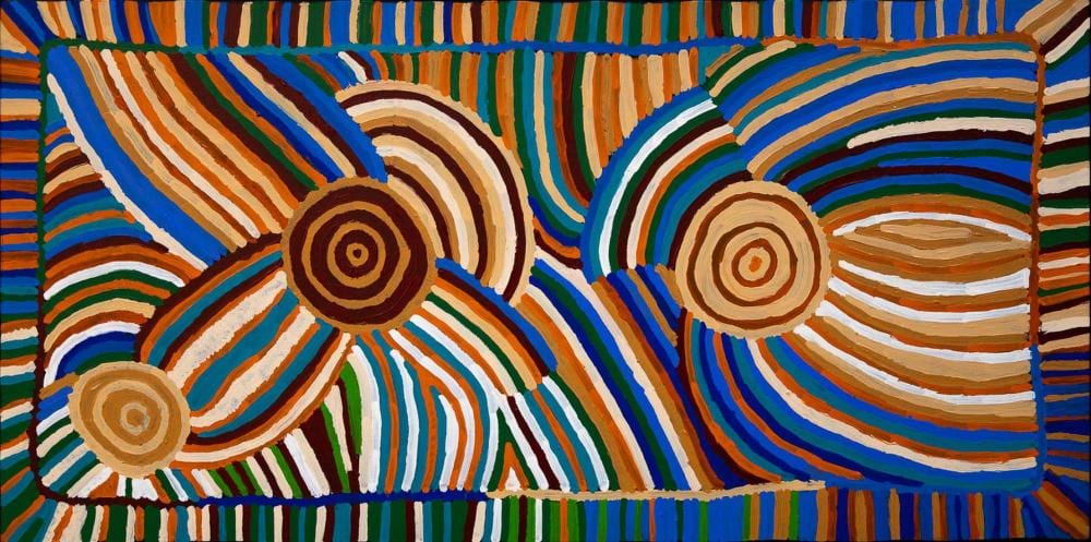 Angela Robertson Nangala comparable auction result: angela robertson nangala mina mina