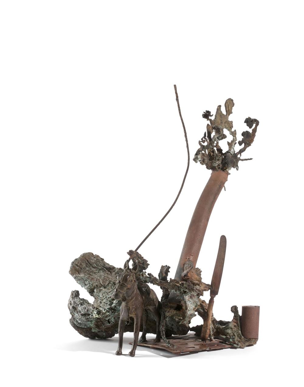 Erik Dietman comparable auction result: erik dietman 1937 2002 sans titre circa 1990 bronze et m tal soud