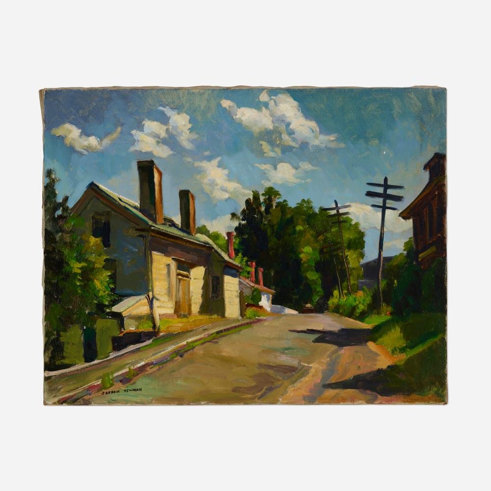 Joseph Newman, The Pettingill House sold by Rago Arts and Auction Center, lot 498 — auction record photograph