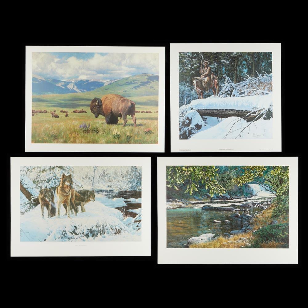 Richard Luce comparable auction result: grp 4 richard luce and tucker smith lithographs