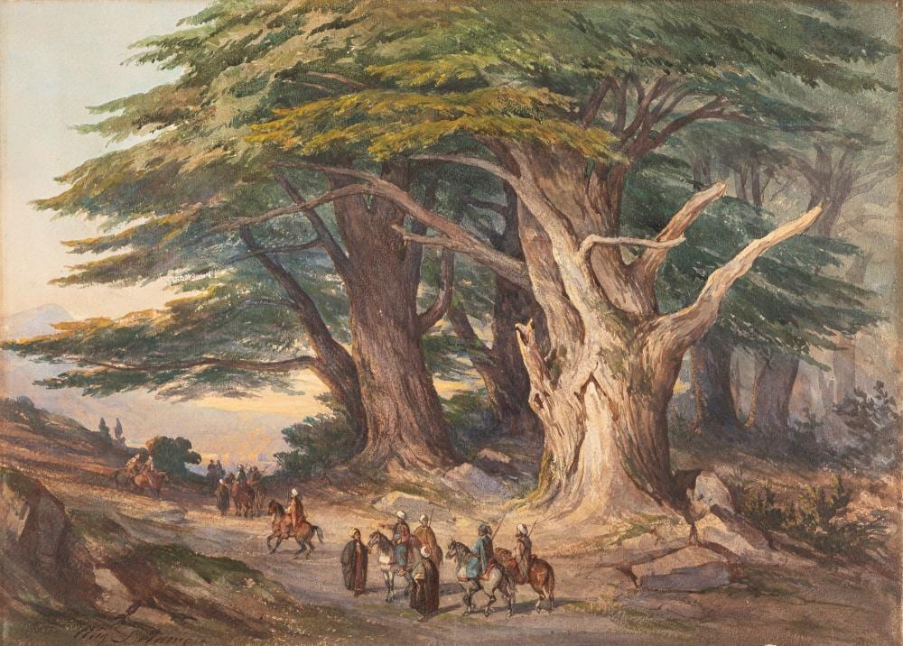 Auguste Delacroix comparable auction result: auguste delacroix boulogne sur mer 1809 1868 eastern scene