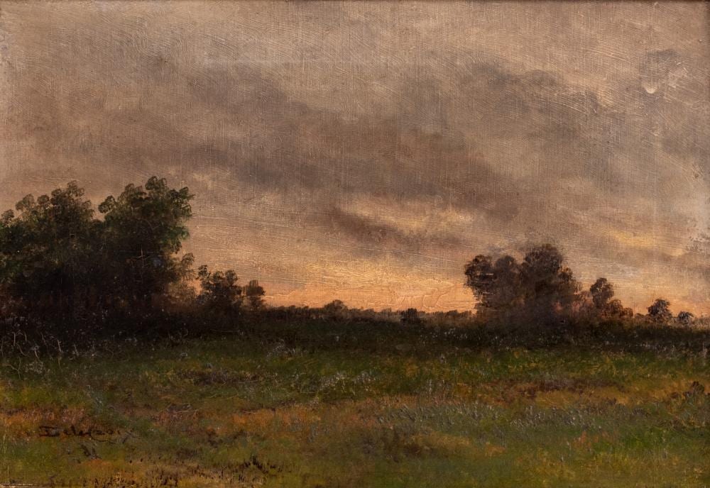 Auguste Delacroix comparable auction result: auguste delacroix 1809 1868 landscape with trees oil on canvas 29 x 42 cm