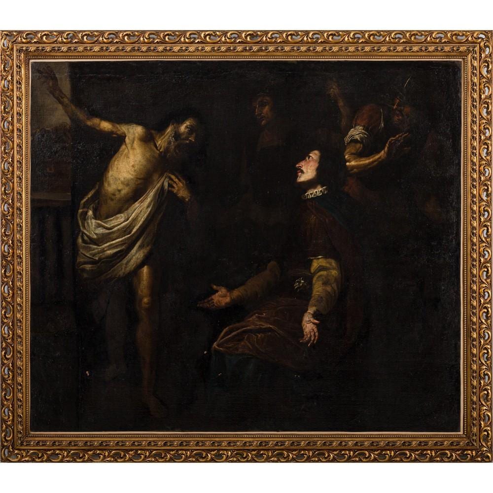 Pietro Novelli comparable auction result: pietro novelli olio su tela