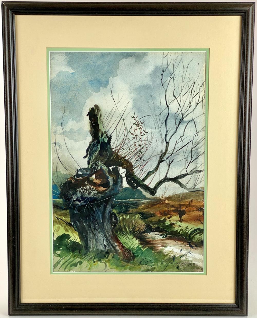 John W. McCoy comparable auction result: john w mccoy watercolor and gouache