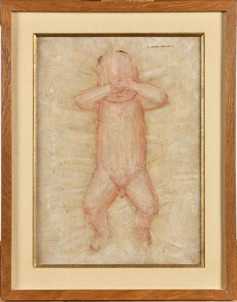 Charles Matton comparable auction result: charles matton 1931 2008 nourrissons s rie des