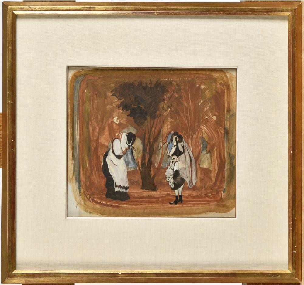Eugene Gabritschevsky comparable auction result: eugene gabritschevsky 1893 1979 petite fable gou